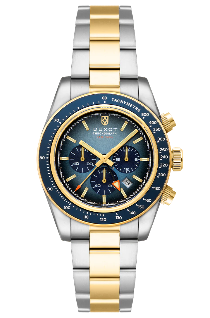 Vitesse Dual Time Chronograph Blue / Stainless Steel | Blue Dial