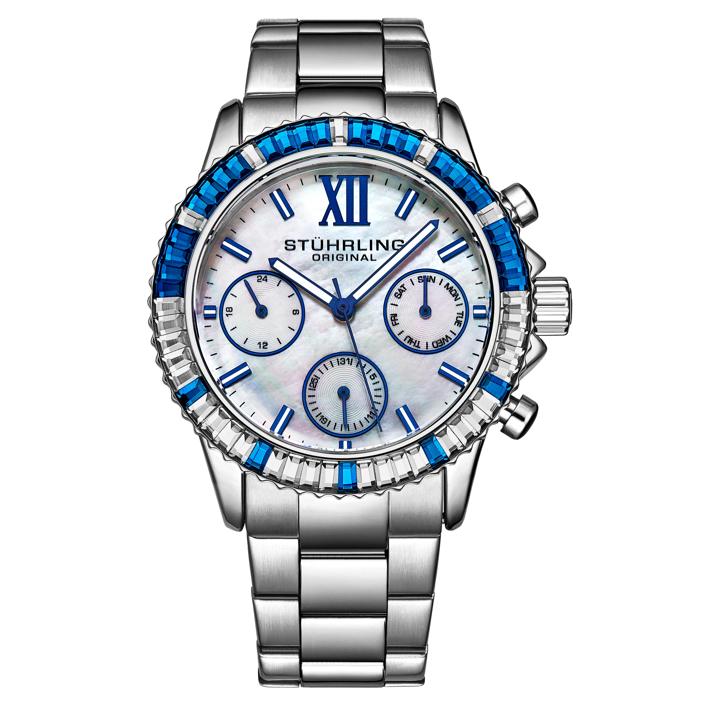 Vogue Blue/Silver | Silver Dial