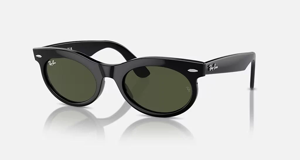 Wayfarer Oval UNISEX Black / Green | Dial